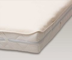 Molleton de lit avec élastique dans les coins